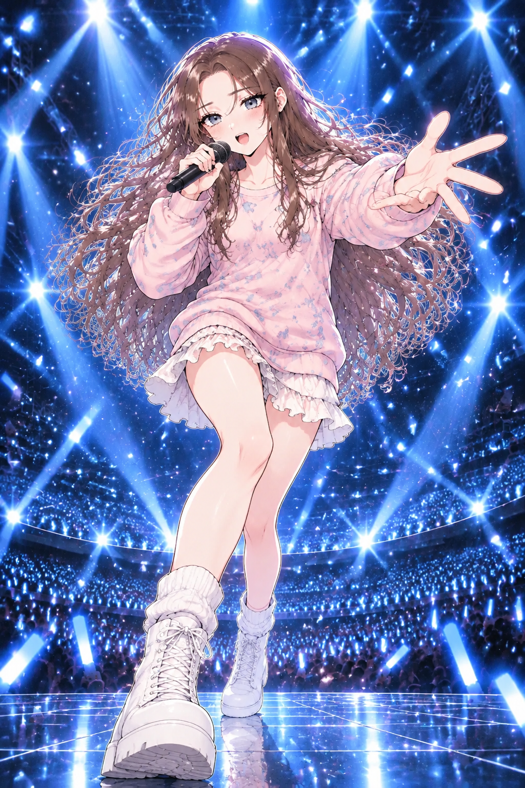 Molly performs touch