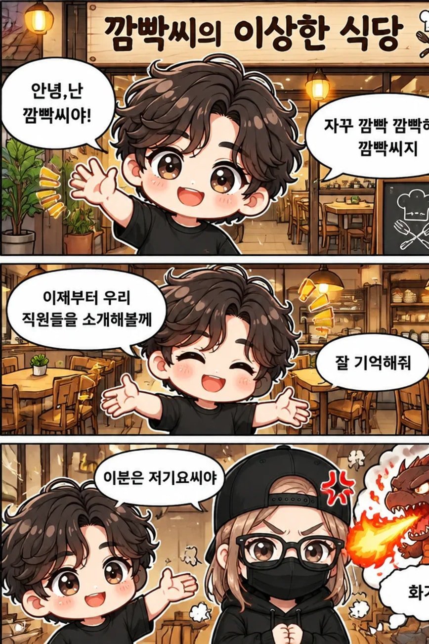 깜빡씨의 이상한 직원들