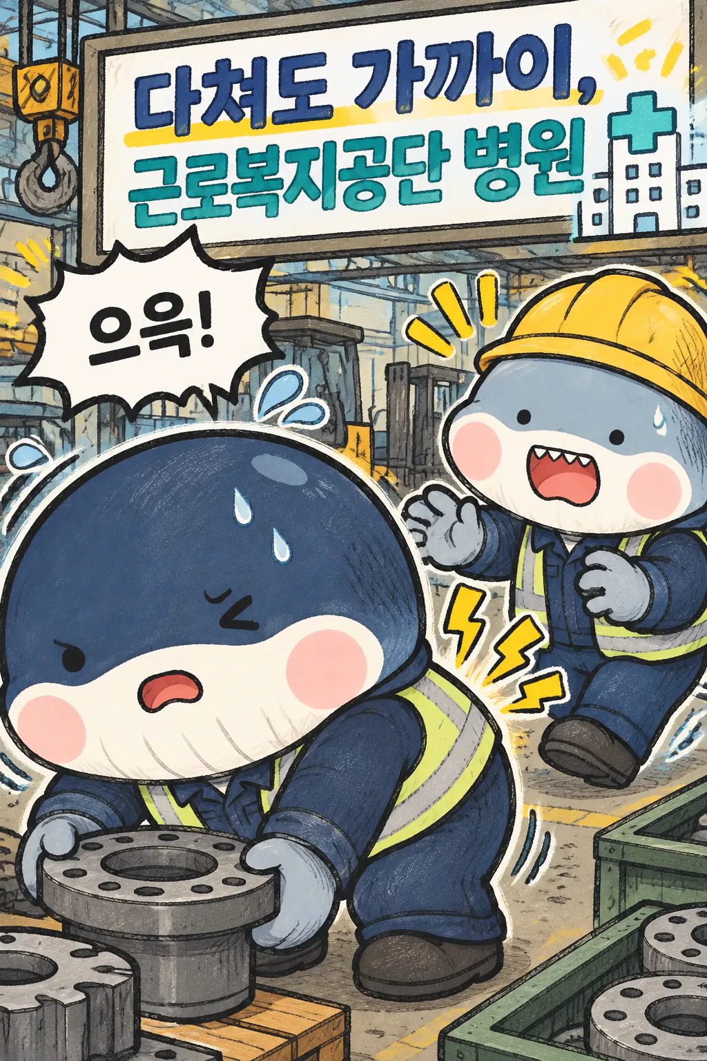 근로복지공단병원으로 가요!