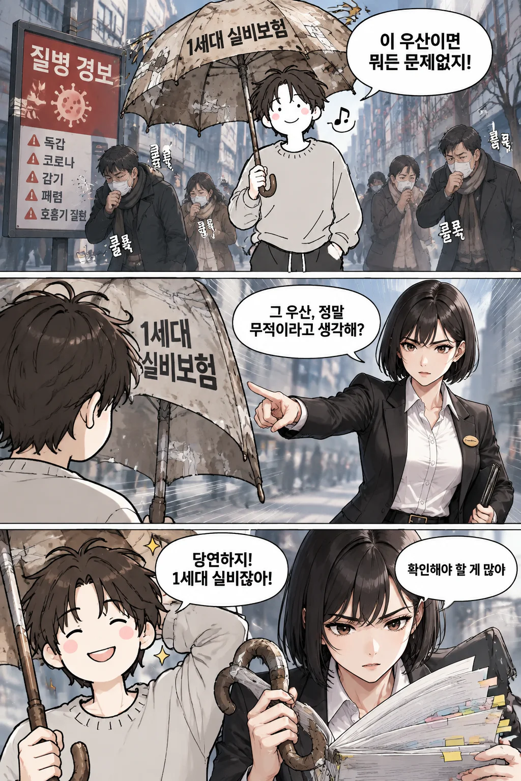 보험천재 전설의 1세대 실비를 가진 나태를 만나다