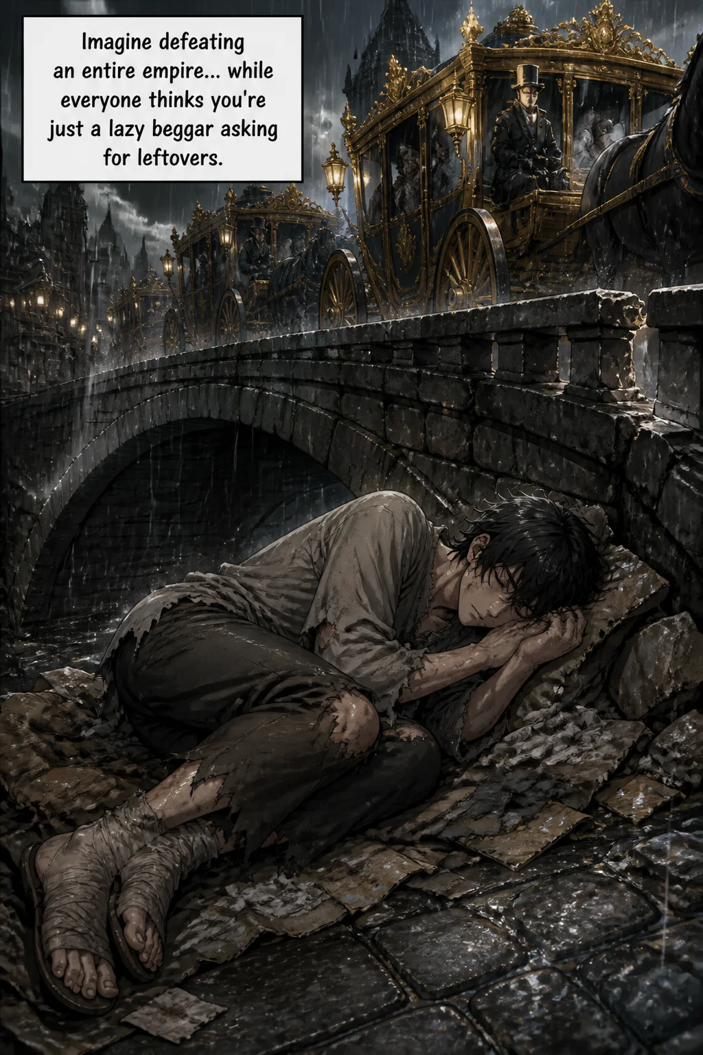 Title: The Beggar Who Owned the Empire