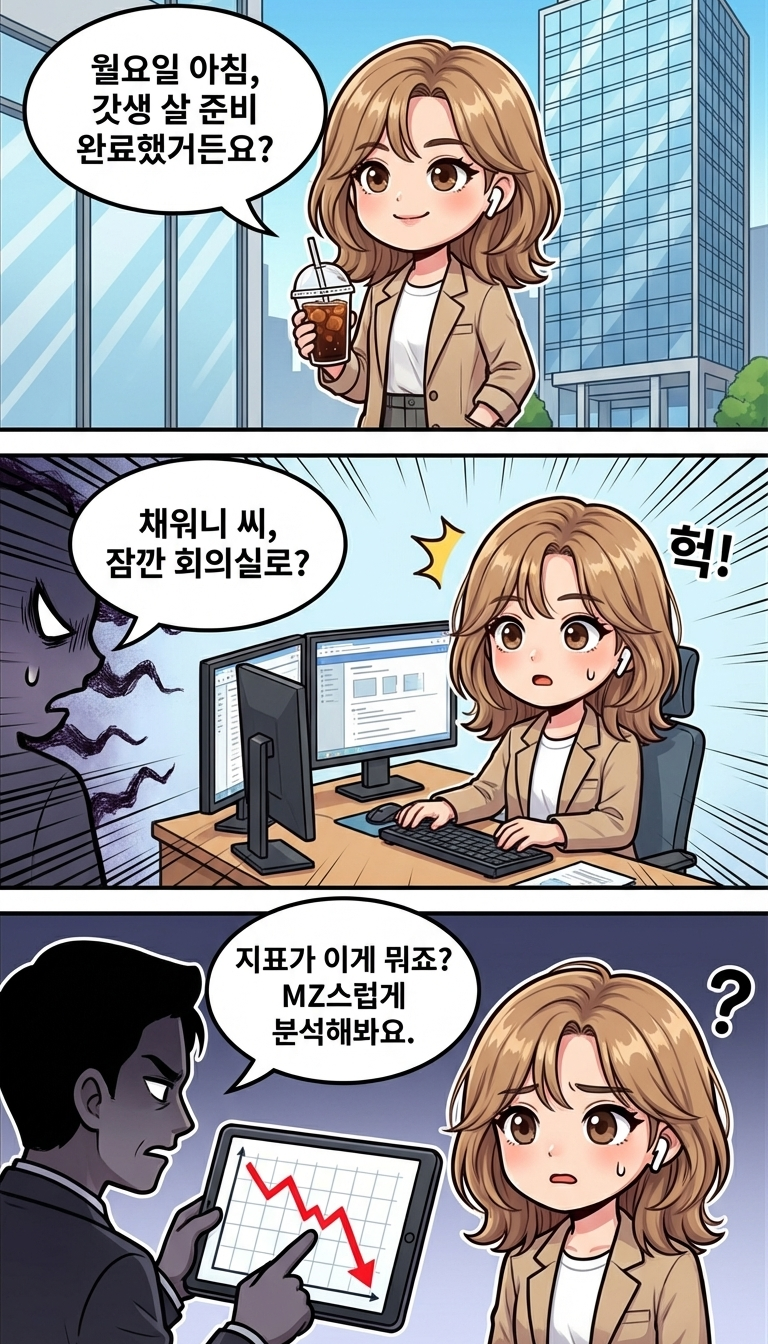 월요일부터 사표 참게 만드는 건 역시 '텅장'이죠?