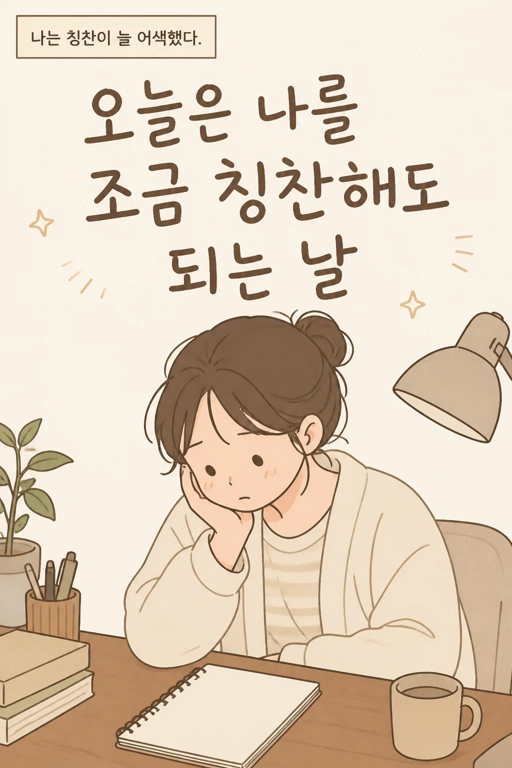 나는 칭찬이 늘 어색했다. ​