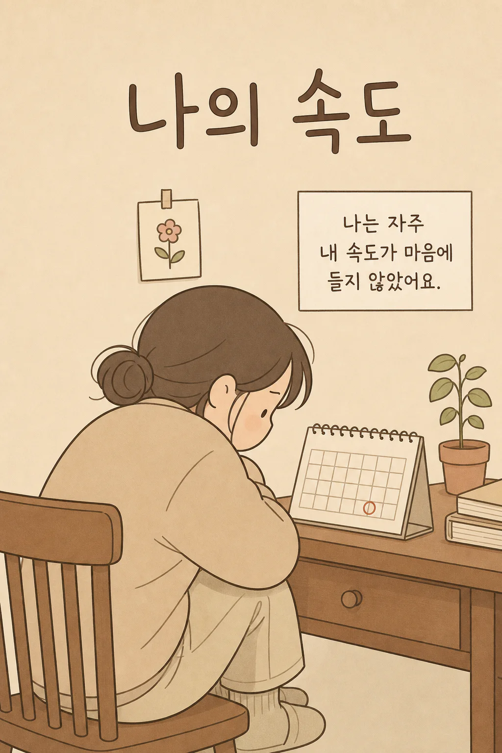 나는 자주 내 속도가 마음에 들지 않았어요. ​