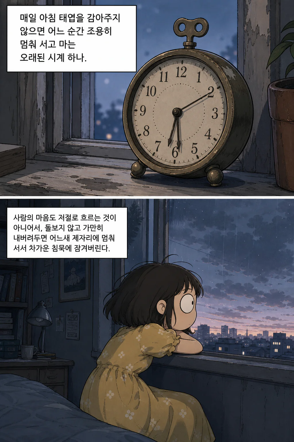 루루&모모 ㅣ 태엽 시계의 하루