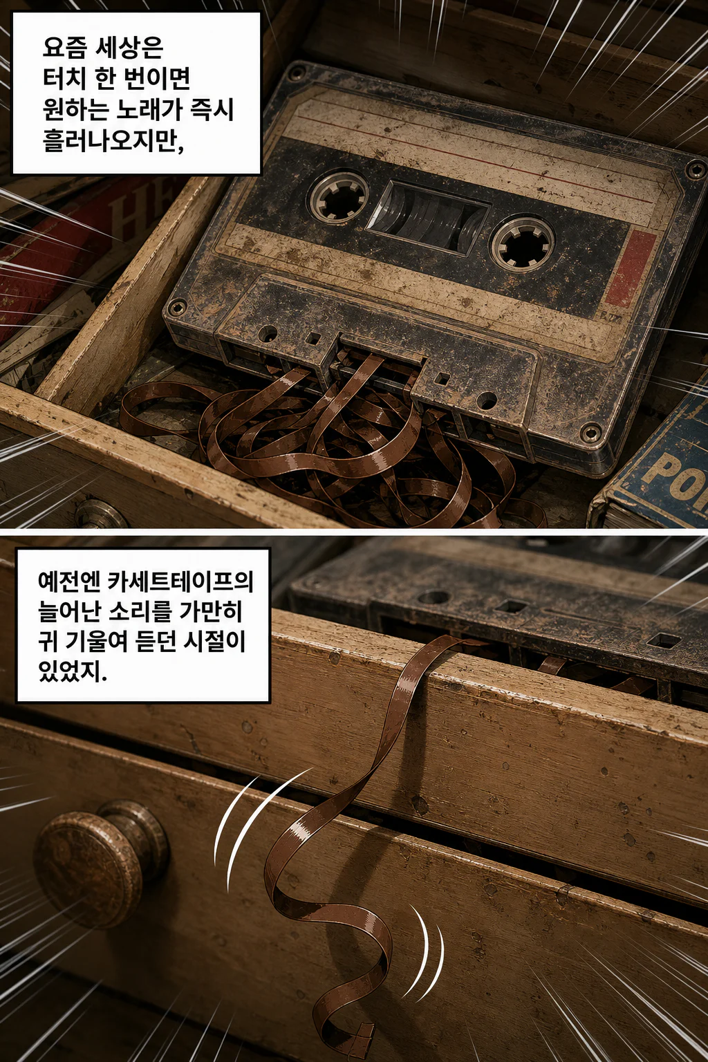 모모루루 ㅣ 낡은 테이프와 카세트의 시간