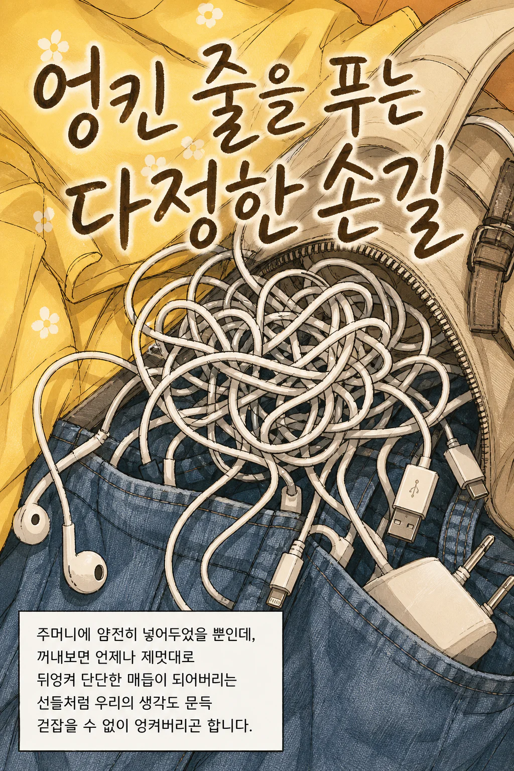 모모루루 ㅣ 엉킨 줄을 푸는 다정한 손길