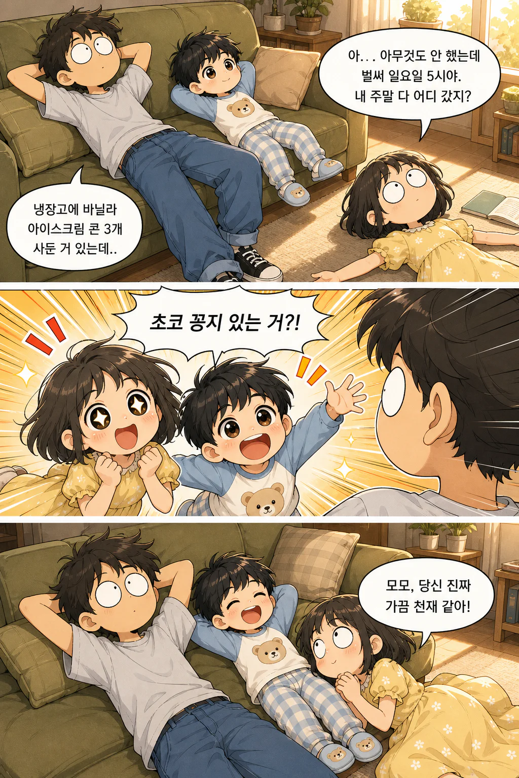 모모루루 ㅣ 1화 아이스크림 콘의 맨 밑바닥