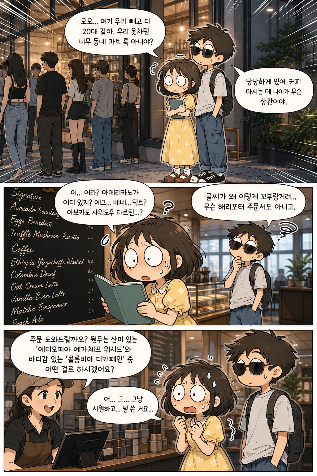 모모로로 ㅣ 영어 메뉴판 앞에서 작아진 30대