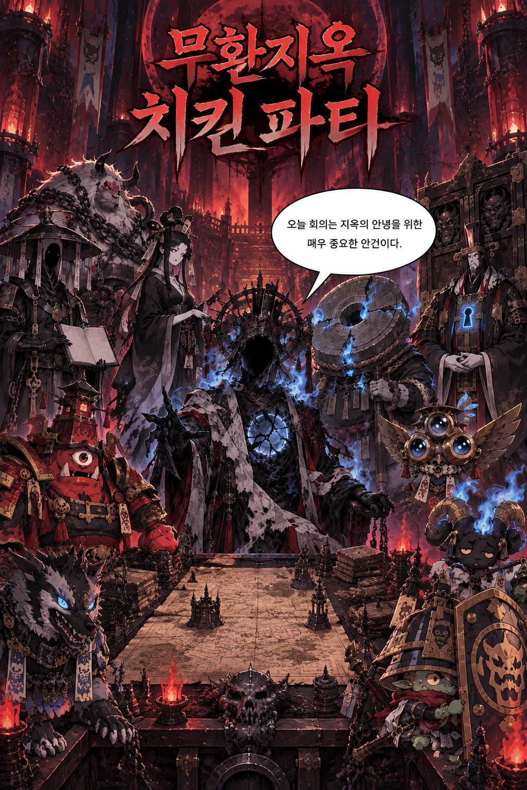 무환지옥 한국식 치킨에 빠지다