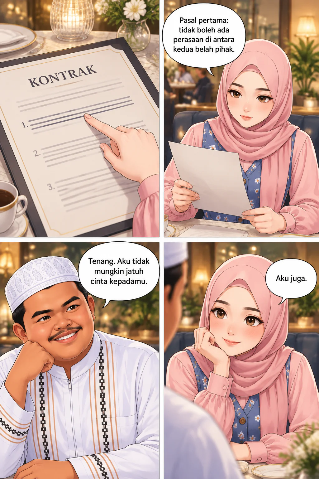 Pasal-Pasal yang Mengubah Kepura-puraan Menjadi Cinta”