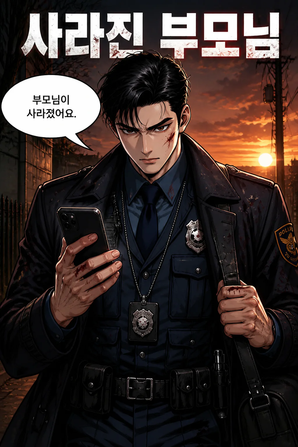 히무라 료스케 납치 사건의 배후로 준이치의 이름이 뜨자 충격을 넘어 경악하다
