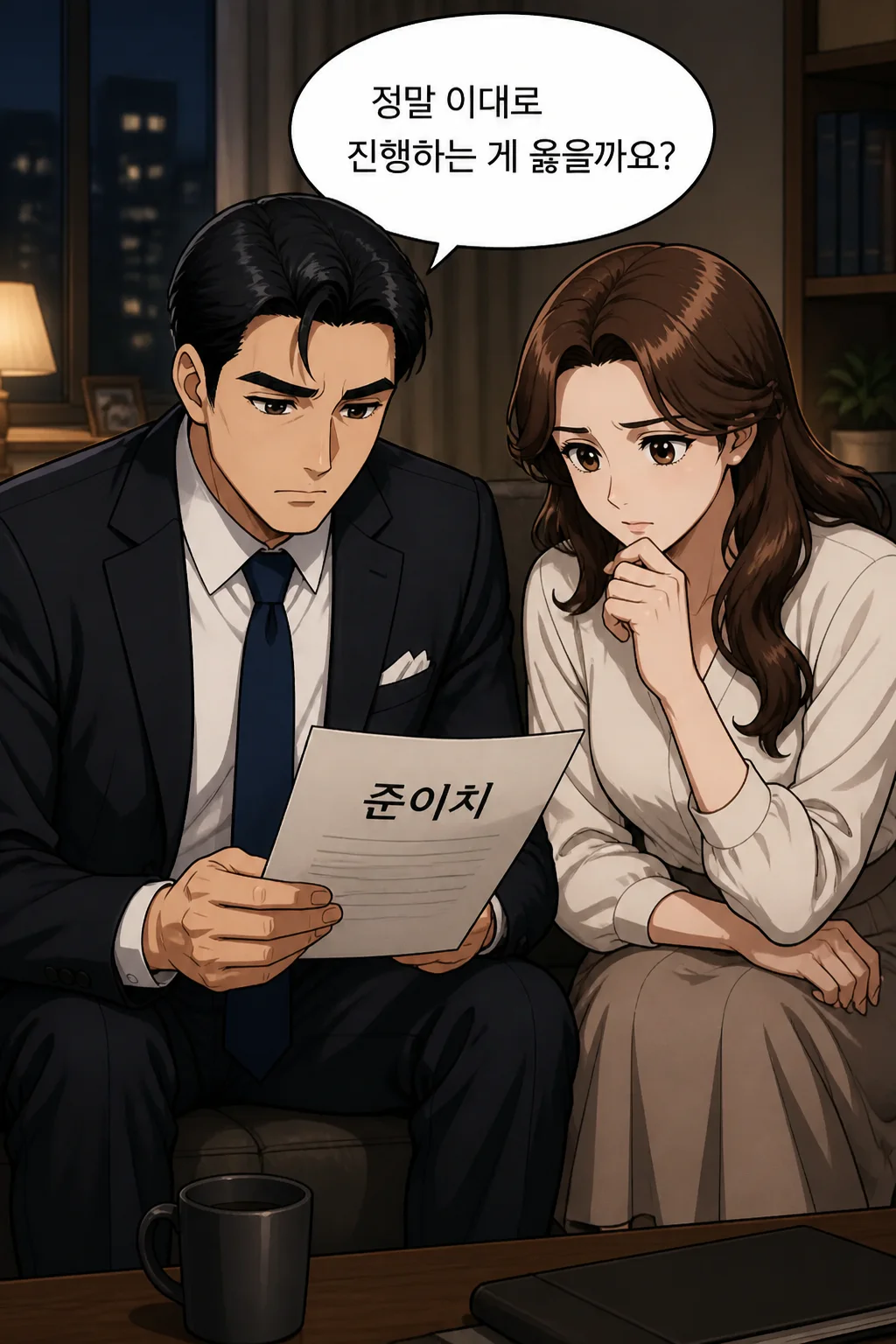 타치바나 남매의 부모님 타치바나 준이치와 완전히 절연했음에도 불구하고 준이치에게 접근 금지 조치와 경찰 호출 결정에 다시 한 번 생각하다