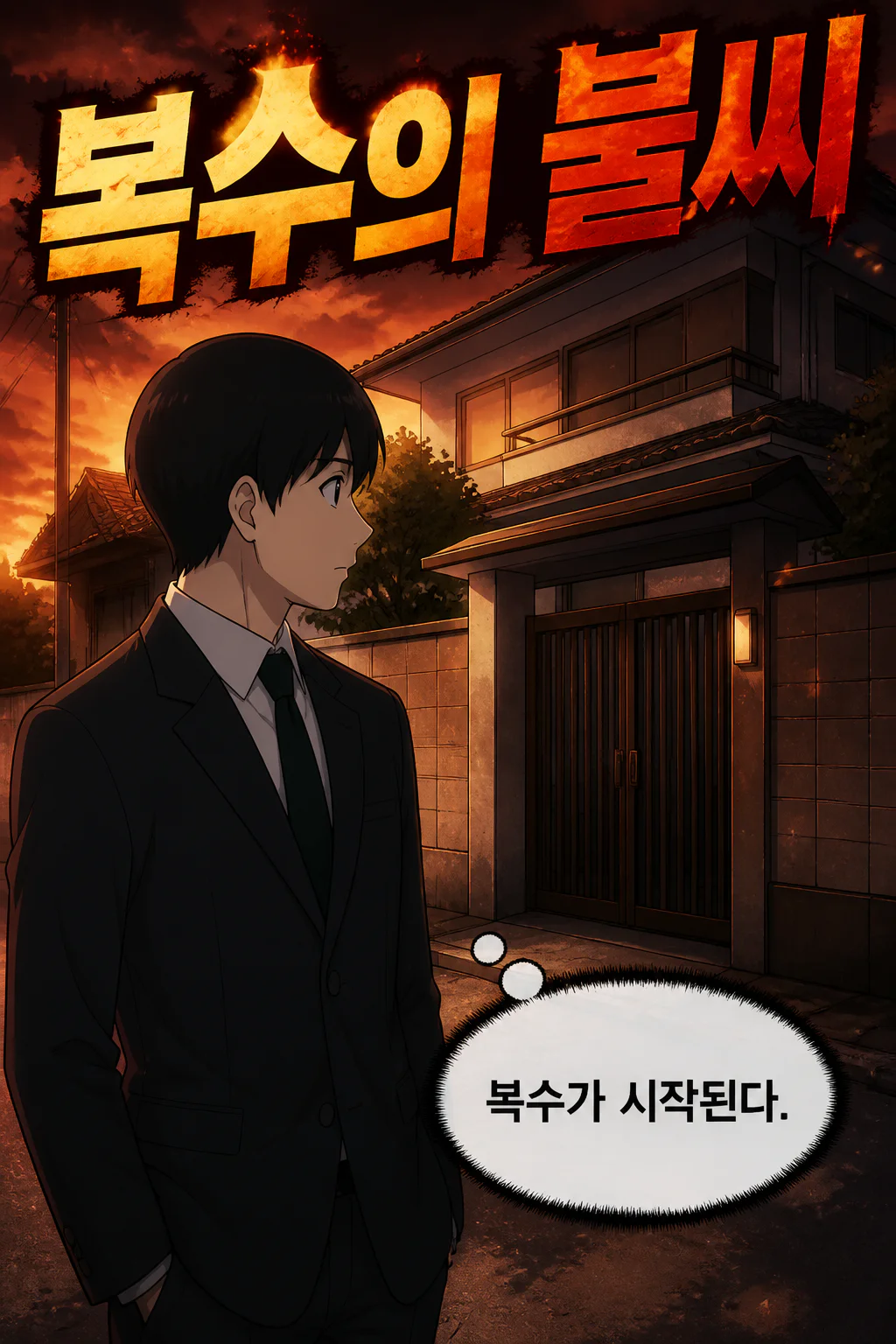 타치바나 준이치 집에 불을 질러 부모님의 목숨을 해치다