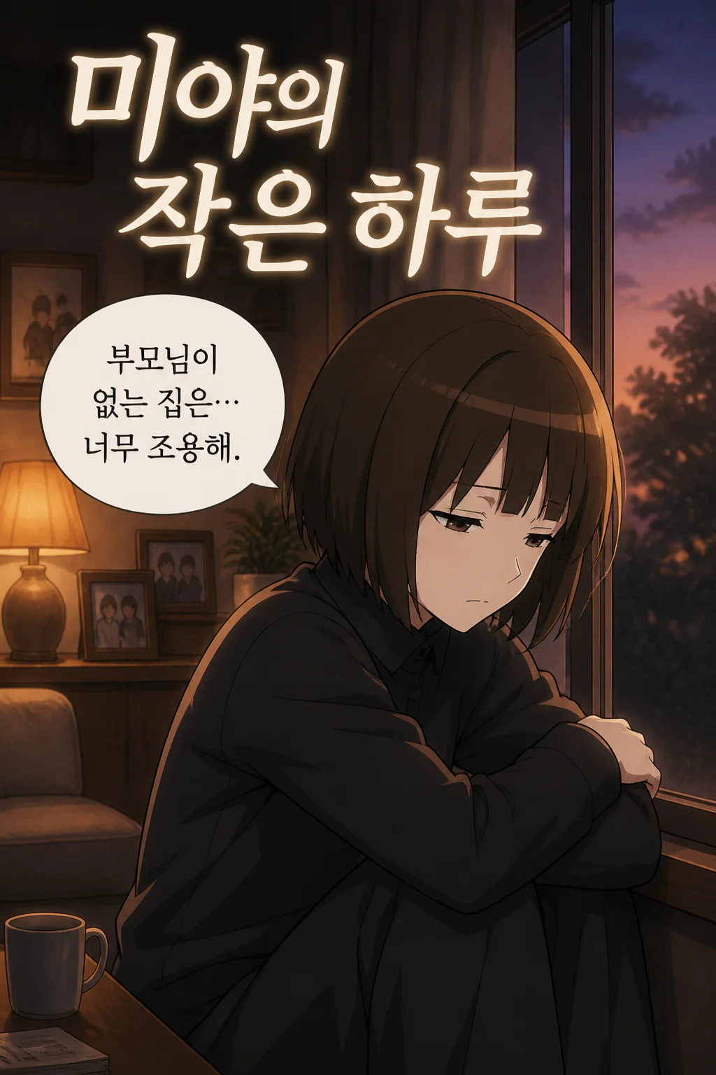 타치바나 미야 부모님을 잃은 슬픔을 잊고 사람들의 보살핌 속에서 하루하루를 보내다