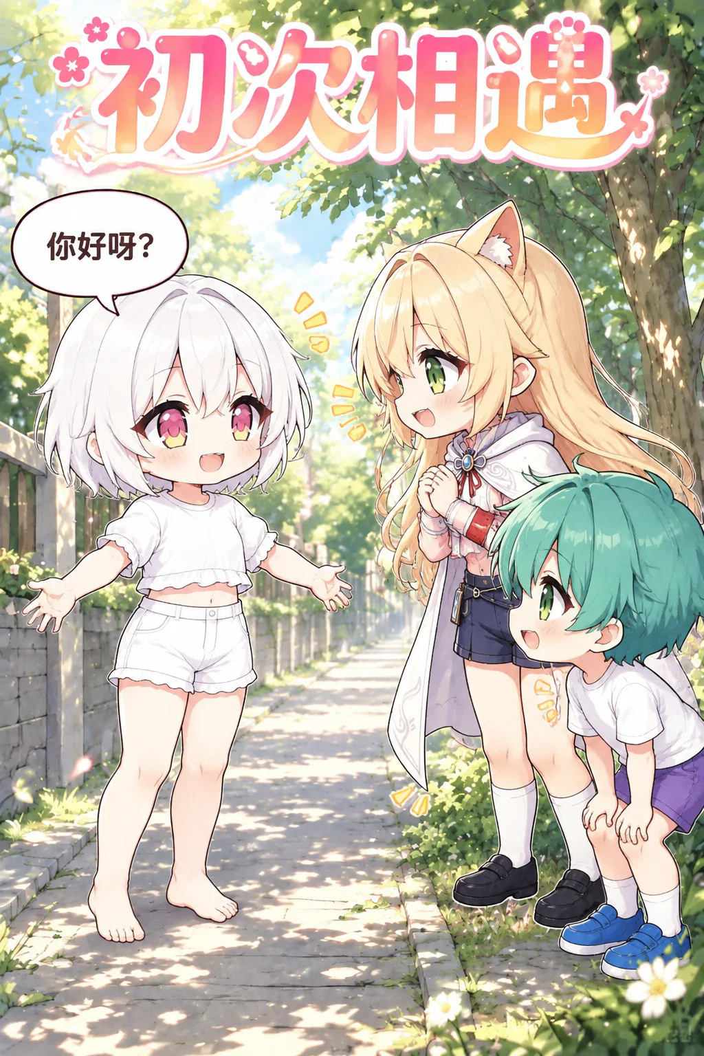 小喵与白女孩