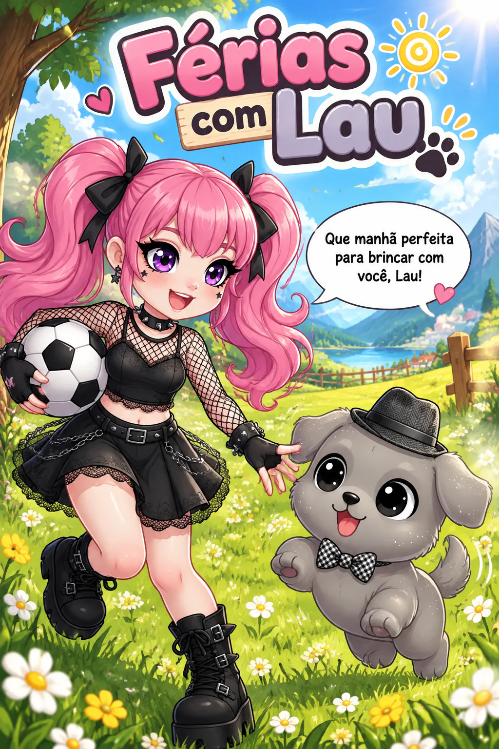 Férias com o Lau