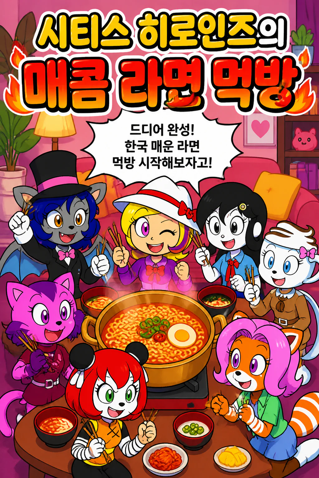 라면 먹방