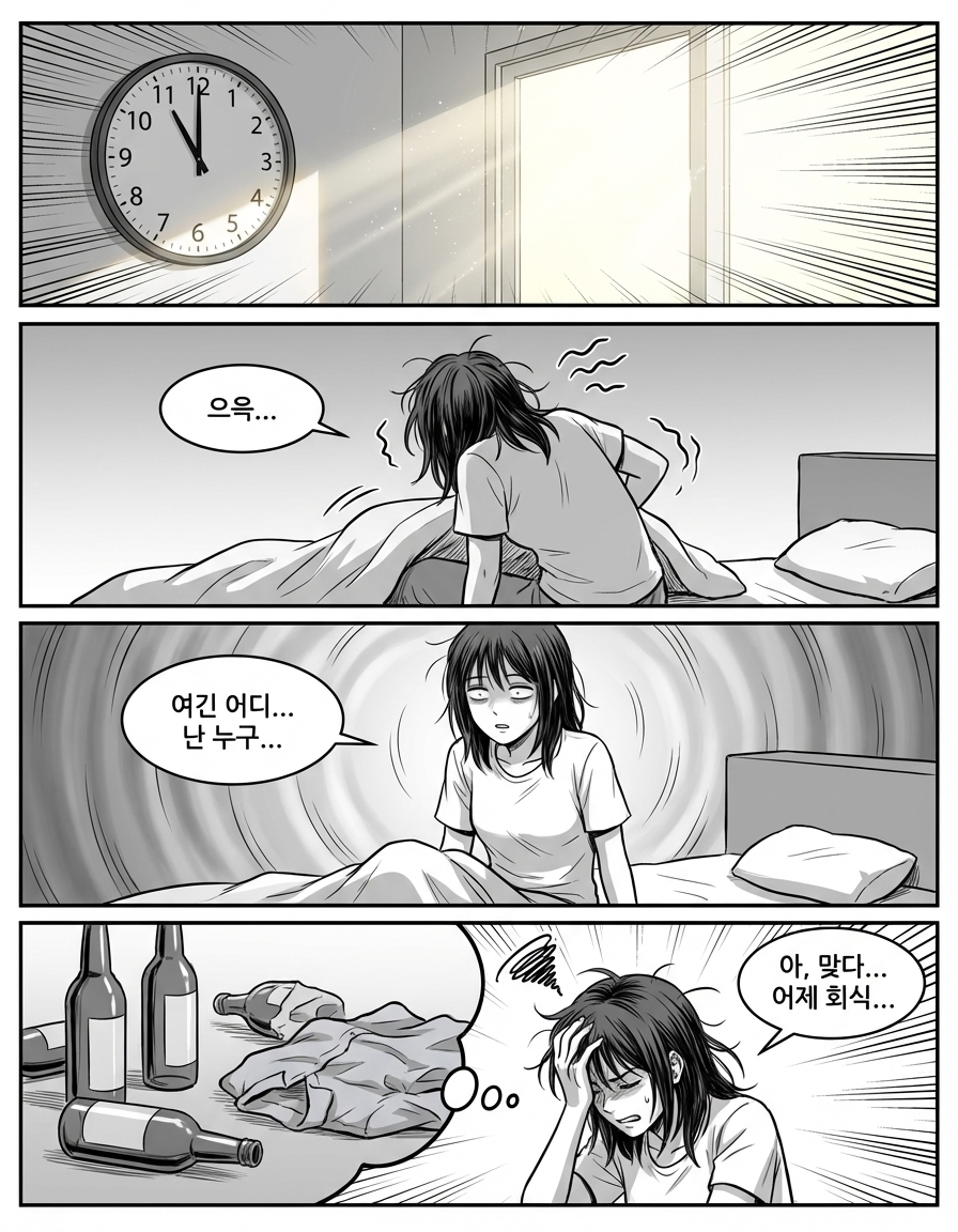 나 어제 있었던 일....