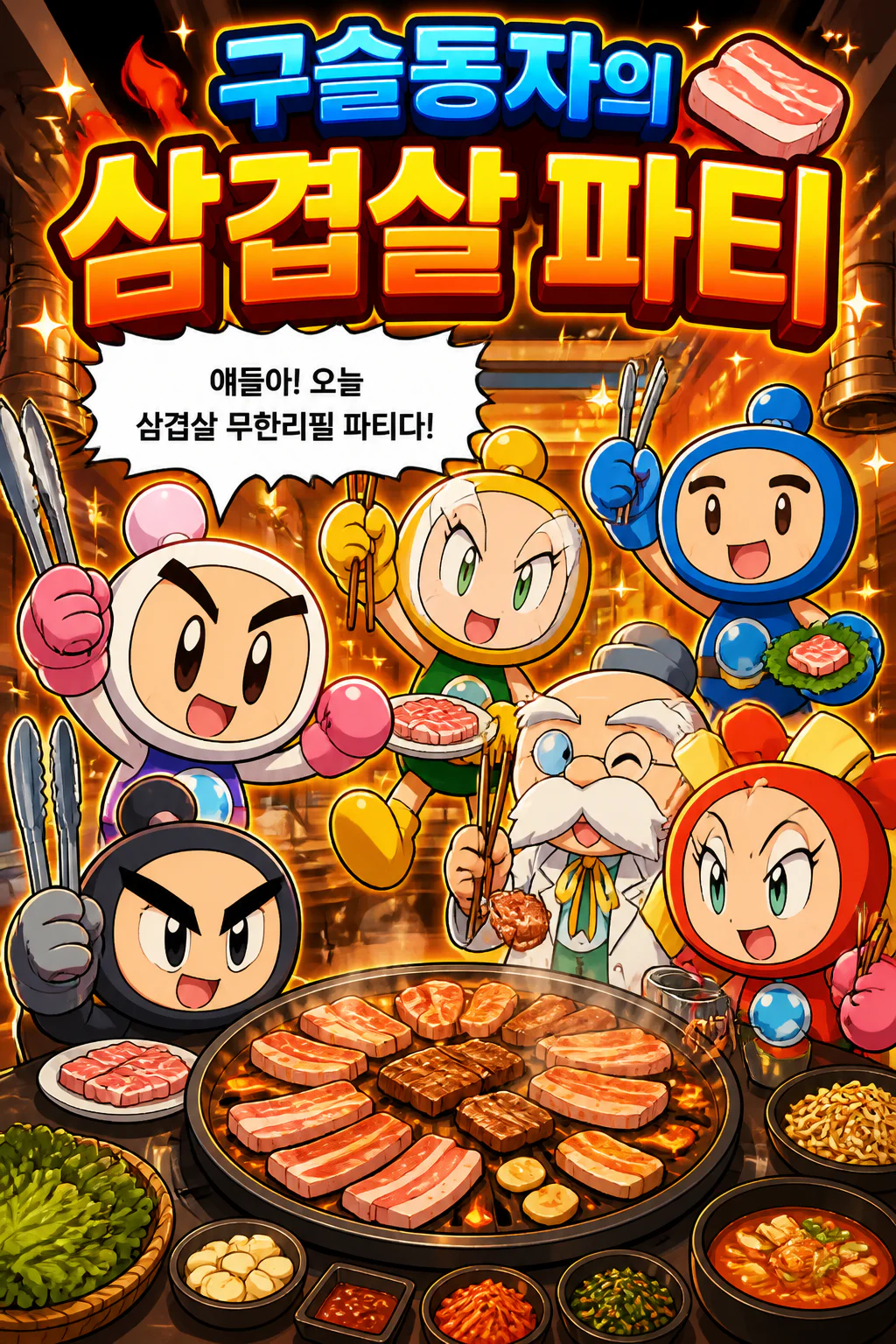 구슬동자들의 삼겹살 파티