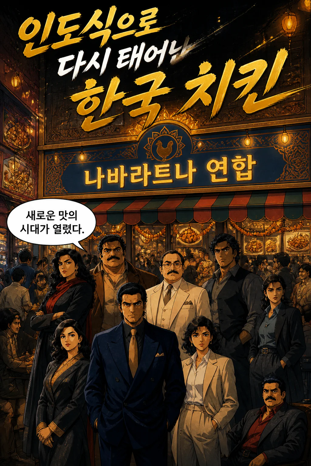 나바라트나 연합 탄두리 치킨 가게 사장들의 질투를 받다