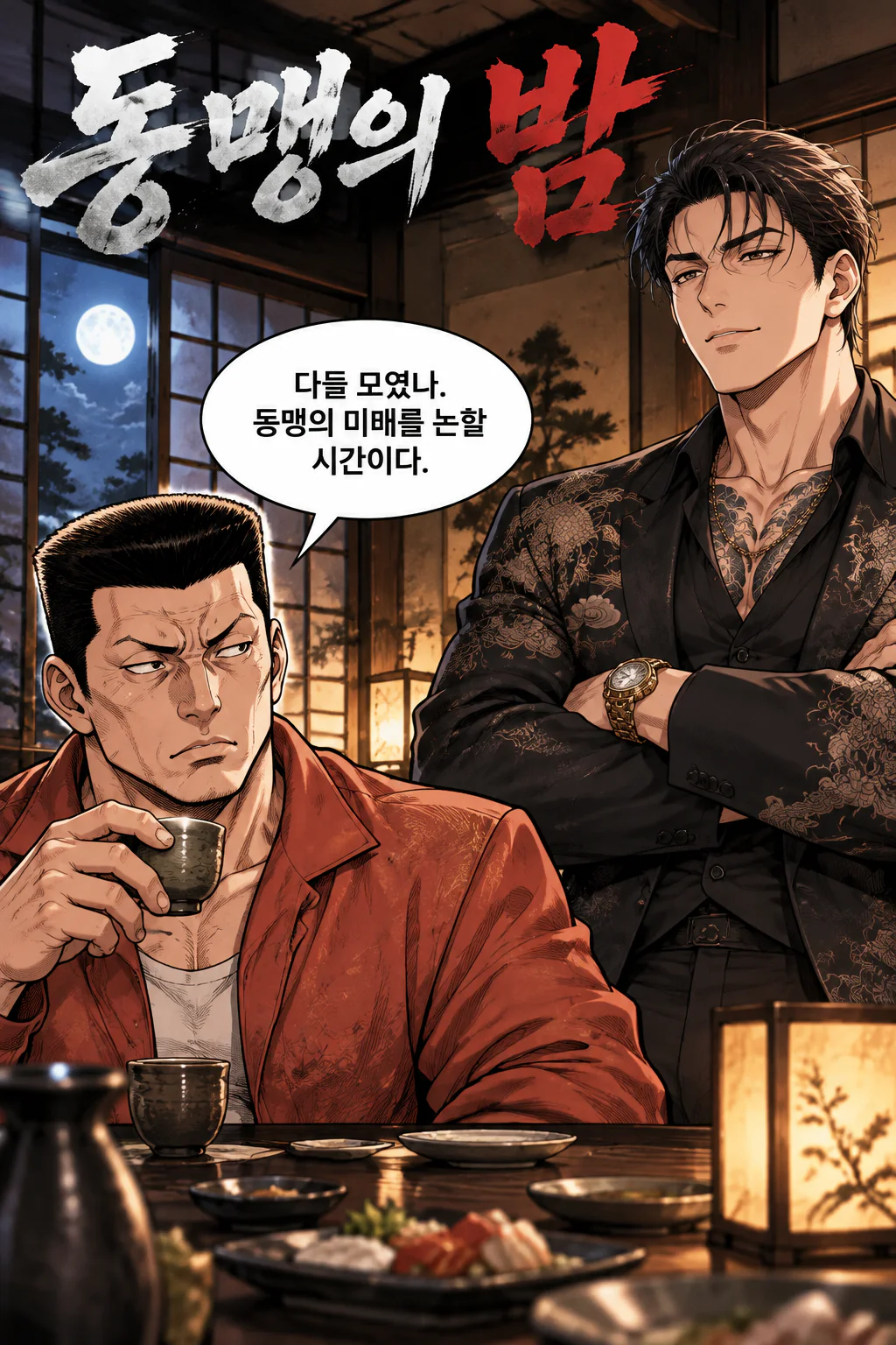 사부와 그 동맹 조직들의 회의