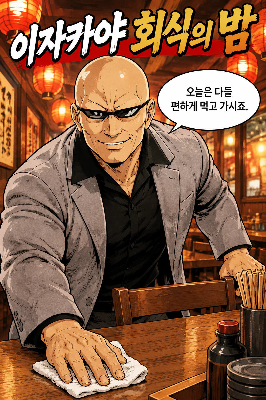 이자카야에서의 회식
