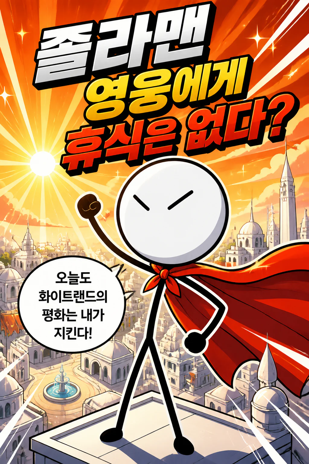 화이트랜드의 영웅에게 휴식은 없다?