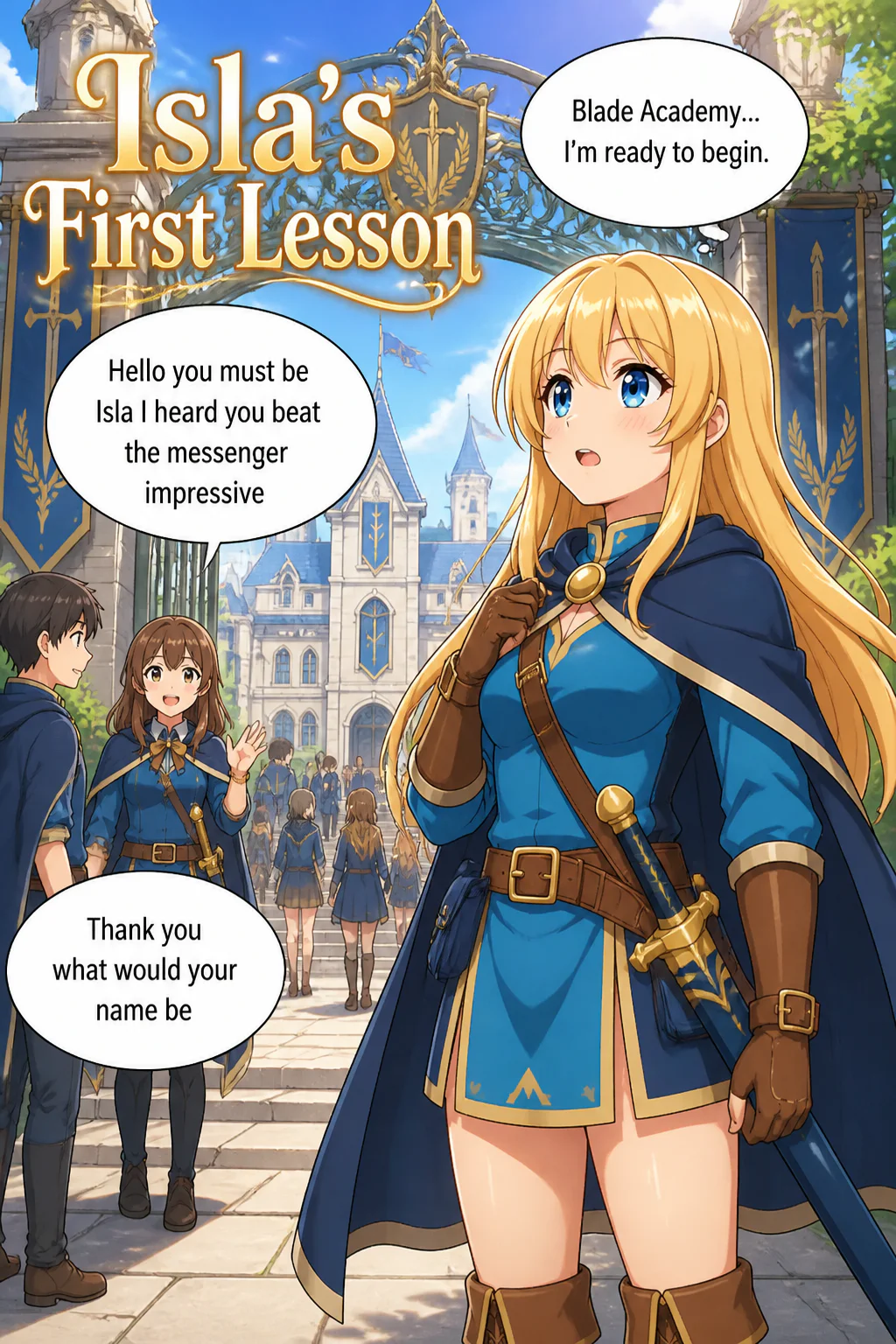 The Blade Of Isla (vol 2 Isla’s first lesson