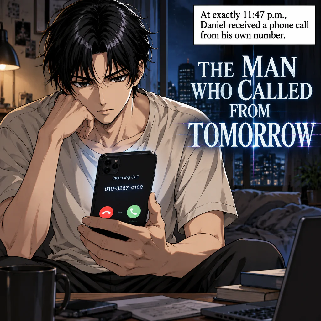 THE MAN WHO CALLED FROM TOMORROW At exa