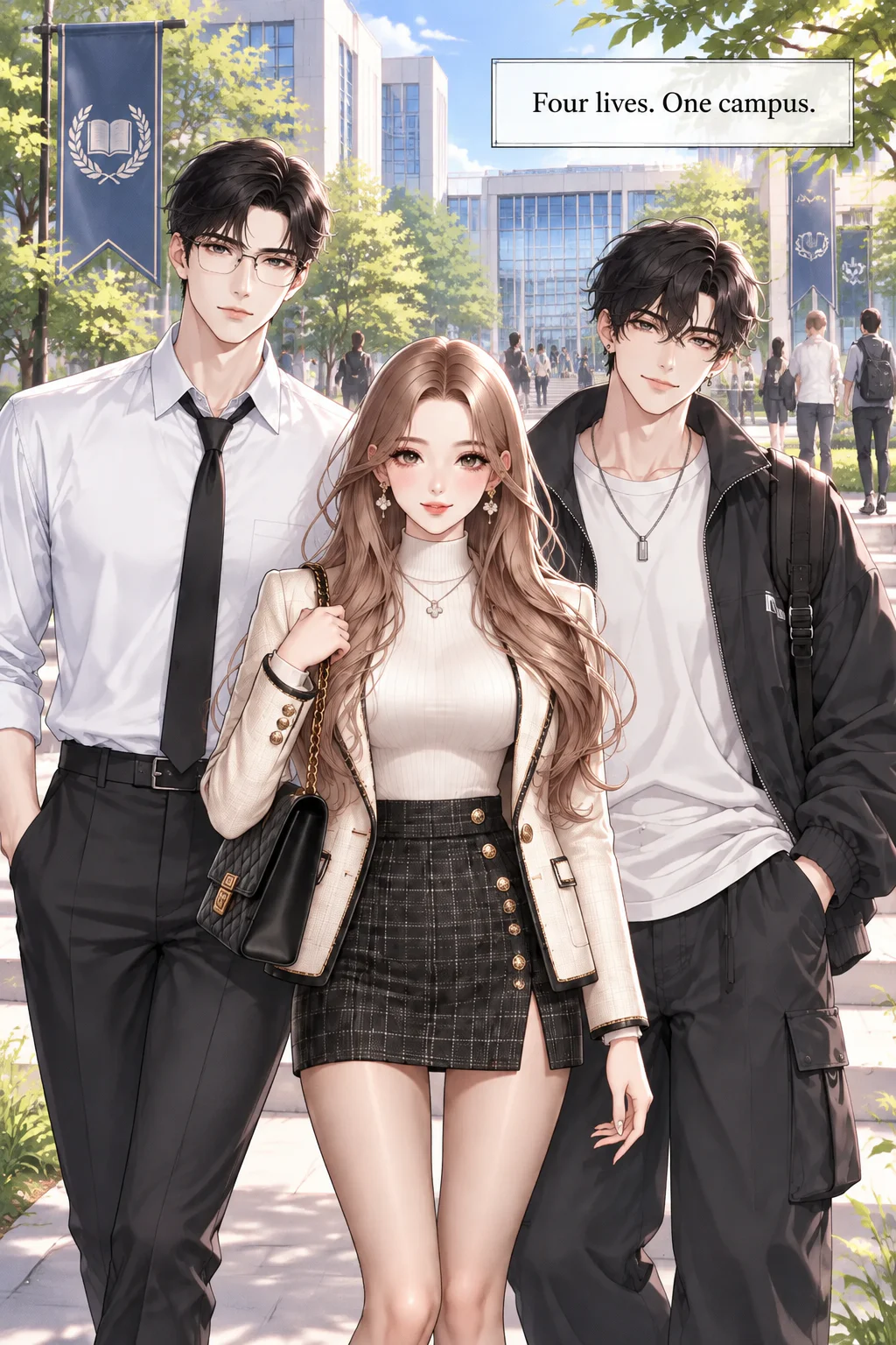 FOUR LIVES ,ONE CAMPUS
