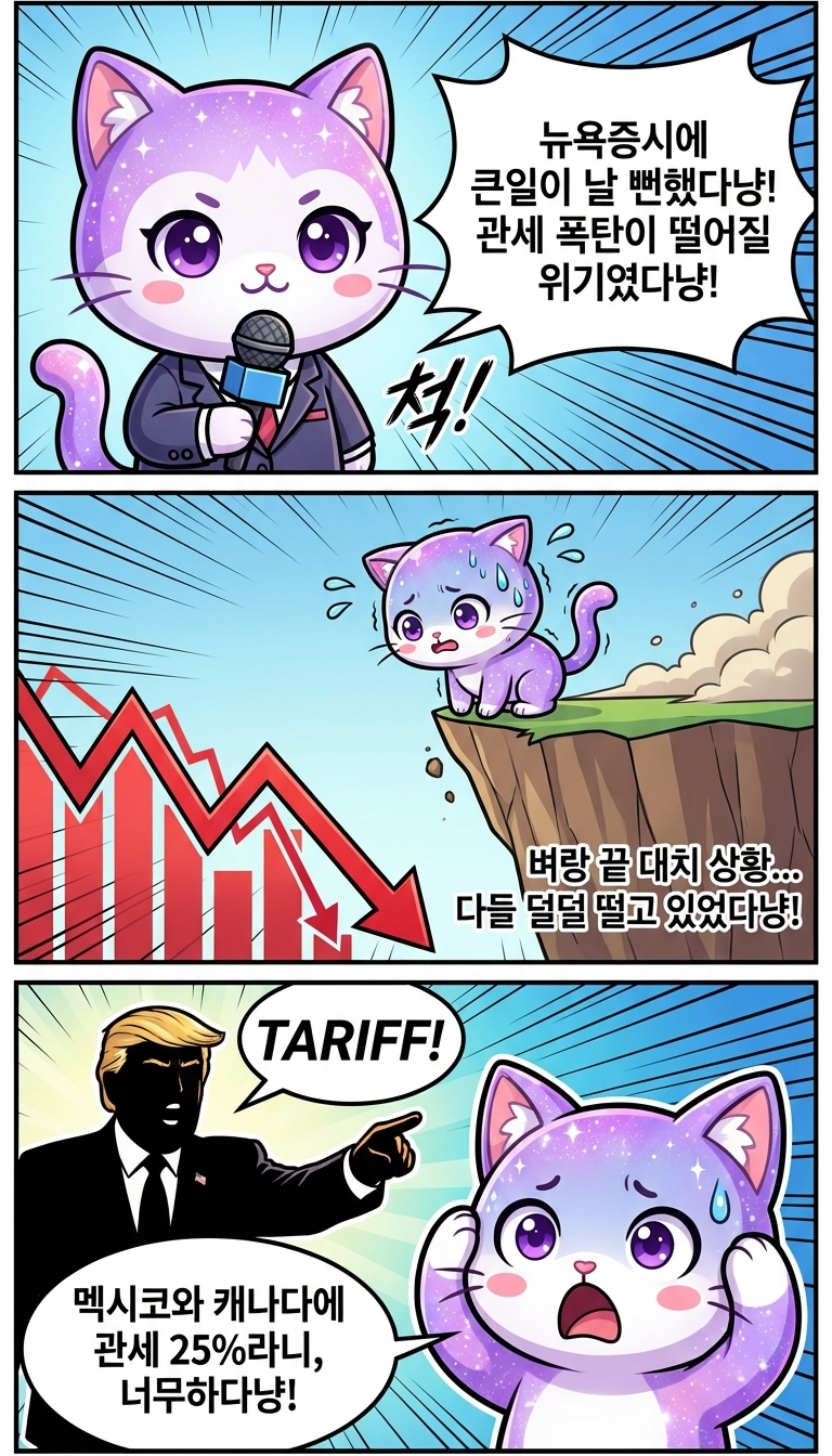 트럼프의 '타코' 마법? 뉴욕증시 랠리!