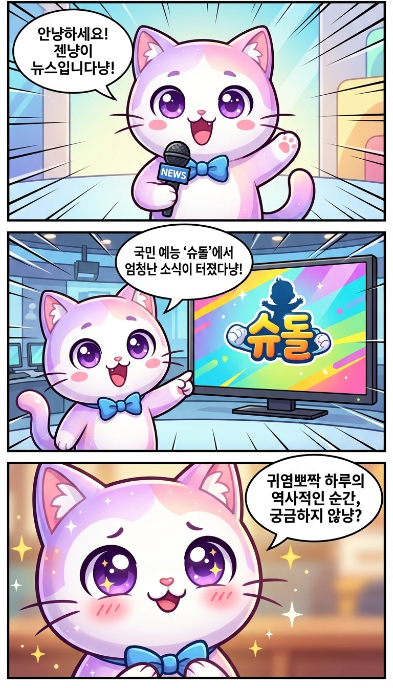'심형탁子' 하루의 첫 걸음마! 젠냥이의 심쿵 뉴스