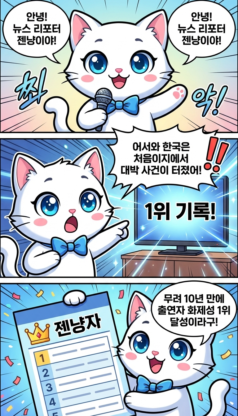 한국 호소인 파코, 화제성 1위 등극!
