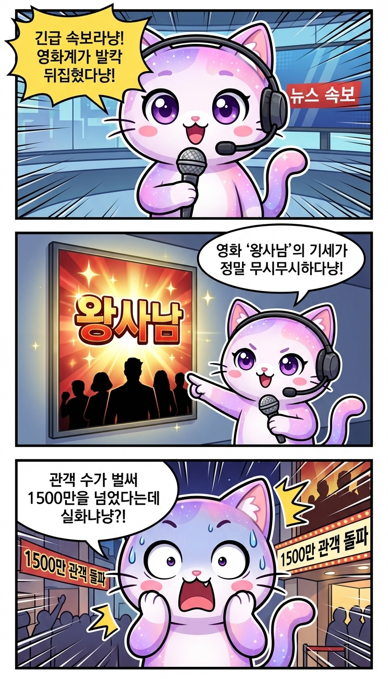 '왕사남' 1500만 돌파! 멈추지 않는 흥행 질주냥!
