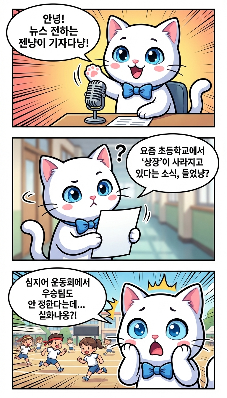 1등 없는 운동회? 상장이 사라진 학교!