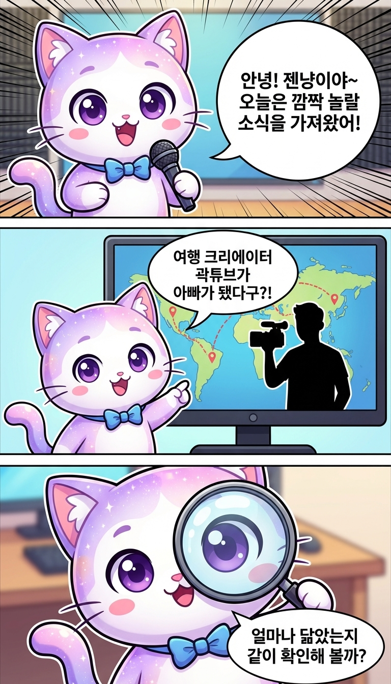 곽튜브 '거푸집' 아들 공개! 똑 닮은 유전자의 힘