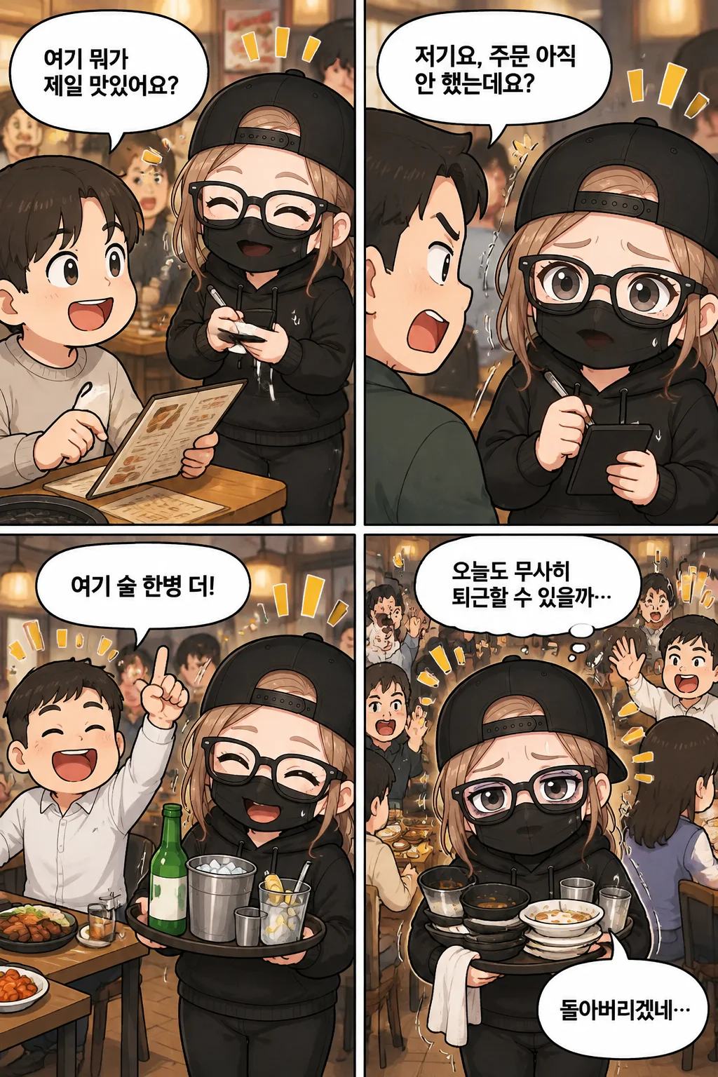 저기요씨의 하루