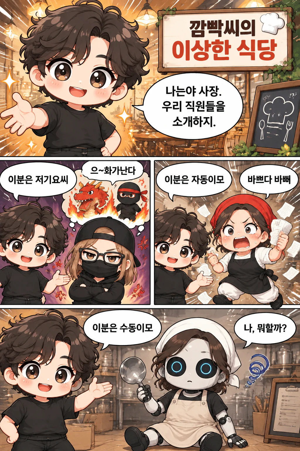 깜빡씨의 이상한 식당