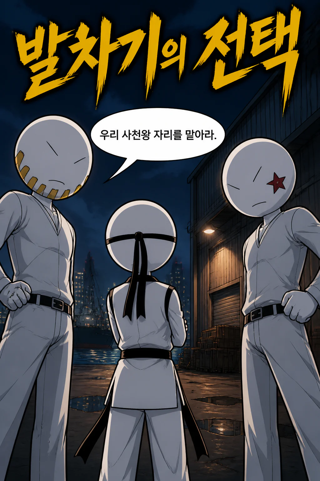 발차기 범고래파 콤비의 제안을 거절하다