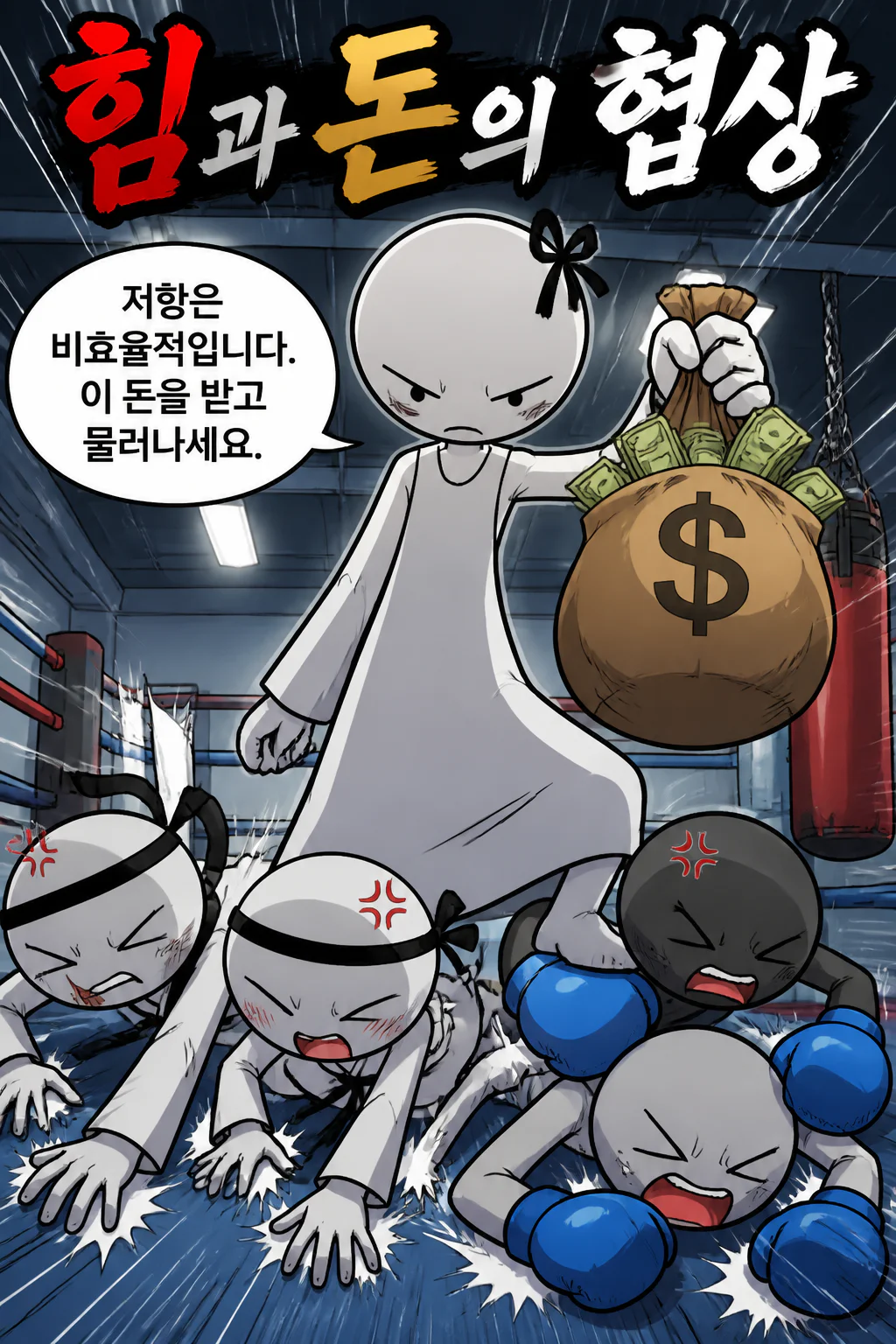 흑장미 매수금을 돌려받으려다가 문전박대를 당하다