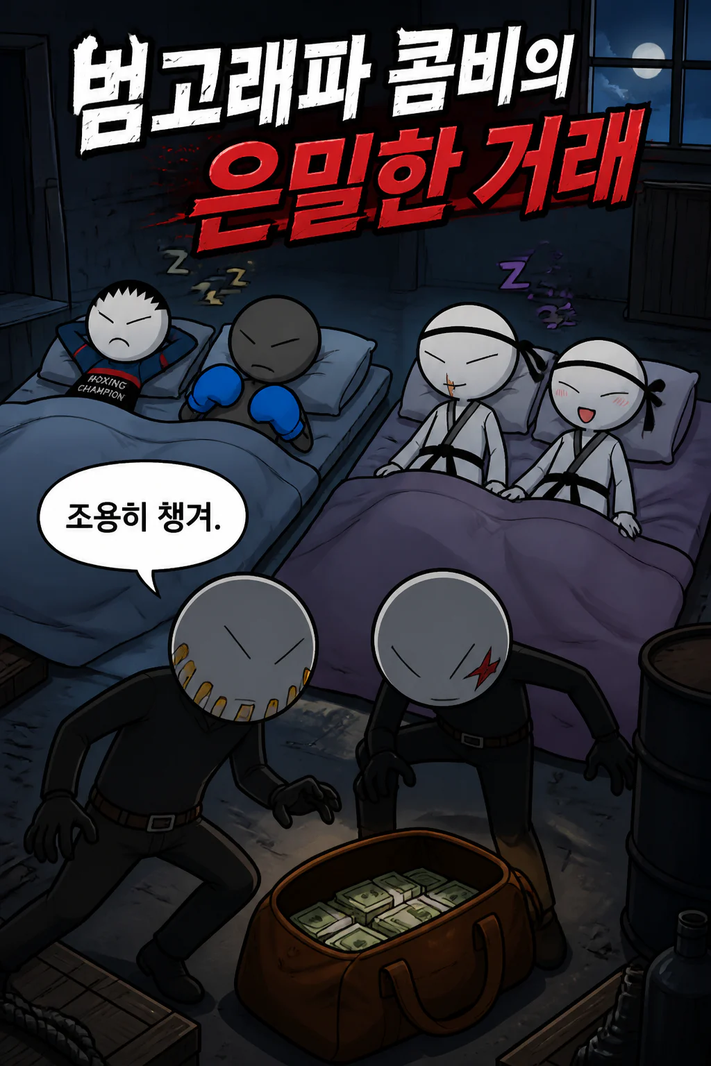 범고래파 콤비 매수금의 일부를 탈환하다