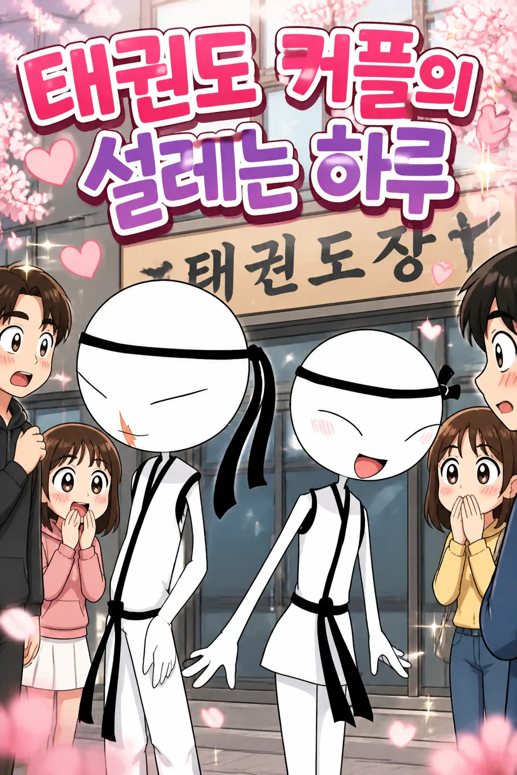 태권도 커플 로맨틱한 커플로 주목받다