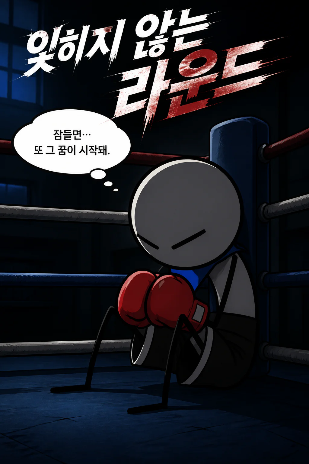 돌주먹 몇 번이고 잊으려고 해도 계속 떠오르는 악몽에 괴로워하다
