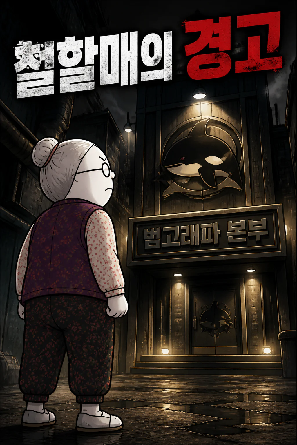 철할매 범고래파 콤비와 흑장미에게 경고를 남기다