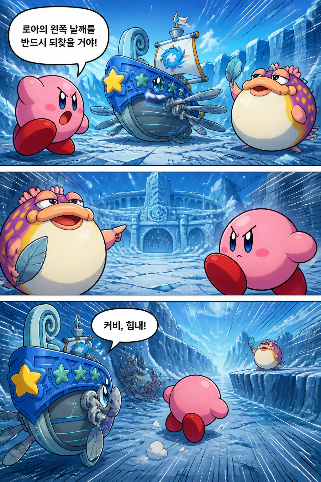 별의커비 wii 4화
