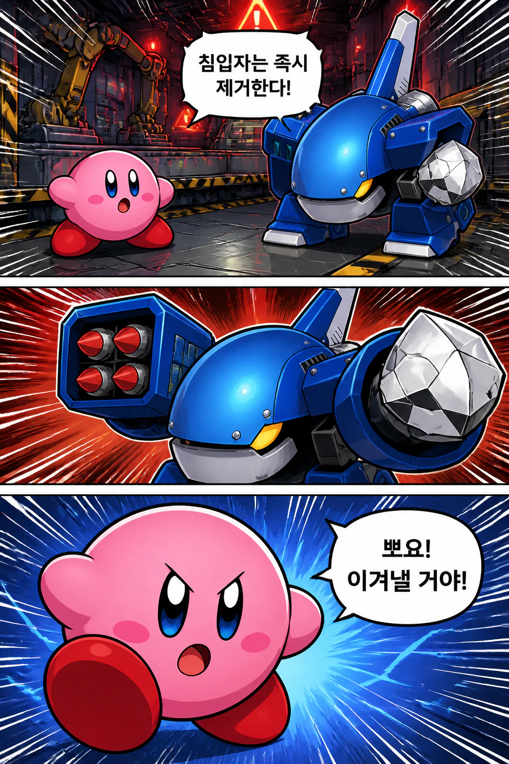 별의 커비 wii 8화