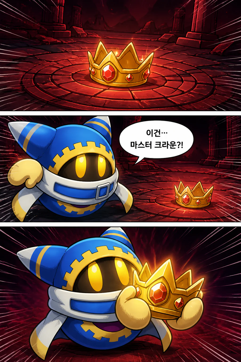 별의 커비 wii 10화