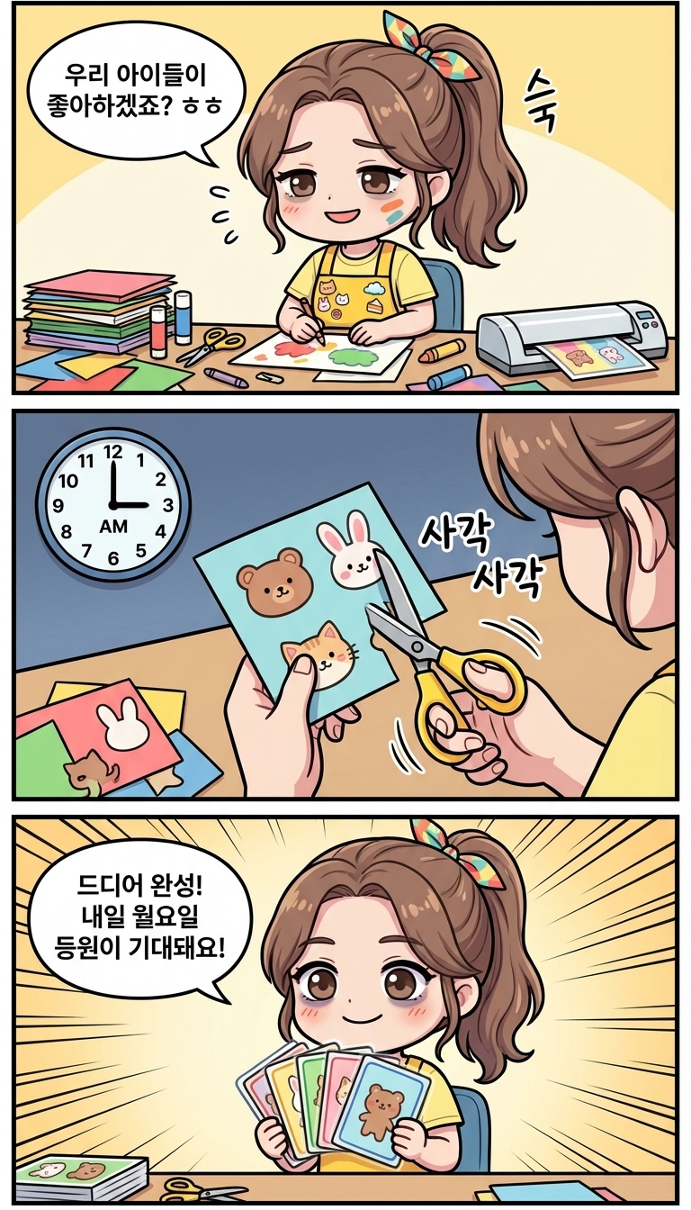월요일부터 영혼 탈탈 털린 유치원 쌤 저예요