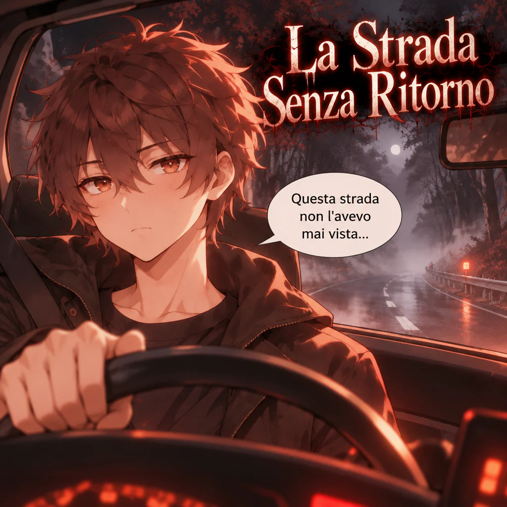 Guidava ormai da ore non lo faceva per u